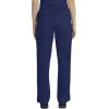 Healing Hands Taylor Women’s Pants Mid Rise with 2 Pockets & Back Elastic Waistband 9095(Navy)