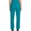 Healing Hands Taylor Women’s Pants Mid Rise with 2 Pockets & Back Elastic Waistband 9095(Teal)