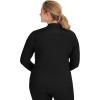 Healing Hands Women’s Scrub Jacket, Zip-Up Front with 2-Way Stretch Comfort & Big Kangaroo Pockets 5038(Black)