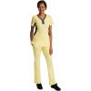 Healing Hands Women’s Scrub Pant Tori Cargo Bottoms with 5 Pockets and 2-Way Stretch Fabric 9133(Canary Pewter)