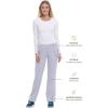 Healing Hands Women’s Scrub Pant Tori Cargo Bottoms with 5 Pockets and 2-Way Stretch Fabric 9133(Grey)