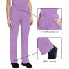 Healing Hands Women’s Scrub Pant Tori Cargo Bottoms with 5 Pockets and 2-Way Stretch Fabric 9133(Purple Moonstone)