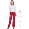 Healing Hands Women’s Scrub Pant Tori Cargo Bottoms with 5 Pockets and 2-Way Stretch Fabric 9133(Red)