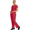 Healing Hands Women’s Scrub Pant Tori Cargo Bottoms with 5 Pockets and 2-Way Stretch Fabric 9133(Red)