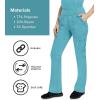 Healing Hands Women’s Scrub Pant Tori Cargo Bottoms with 5 Pockets and 2-Way Stretch Fabric 9133(Spectra Blue)