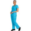 Healing Hands Women’s Scrub Pant Tori Cargo Bottoms with 5 Pockets and 2-Way Stretch Fabric 9133(Turquoise)