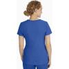 Healing Hands Women’s Scrub Top V-Neck with 2 Pockets, 2-Way Stretch, and Yoga Knit Side Panels for Slim Fit- 2245(Royal)