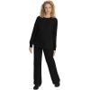 Healing Hands Women’s Snap Front Scrub Jacket Daisy 2-Way Stretch Uniform 5063(Black)