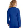Healing Hands Women’s Snap Front Scrub Jacket Daisy 2-Way Stretch Uniform 5063(Galaxyblue)