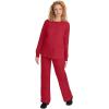Healing Hands Women’s Snap Front Scrub Jacket Daisy 2-Way Stretch Uniform 5063(Red)