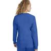 Healing Hands Women’s Snap Front Scrub Jacket Daisy 2-Way Stretch Uniform 5063(Royal)