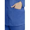 Healing Hands Women’s Snap Front Scrub Jacket Daisy 2-Way Stretch Uniform 5063(Royal)