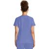 Healing Hands Women’s Tops V-Neck Scrub Top Tuck-in with Welt Chest Pocket HH755(Ceil)