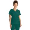 Healing Hands Women’s Tops V-Neck Scrub Top Tuck-in with Welt Chest Pocket HH755(Hunter)