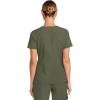 Healing Hands Women’s Tops V-Neck Scrub Top Tuck-in with Welt Chest Pocket HH755(Olive)