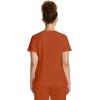 Healing Hands Women’s Tops V-Neck Scrub Top Tuck-in with Welt Chest Pocket HH755(Warm Sunrise)