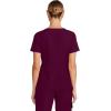 Healing Hands Women’s Tops V-Neck Scrub Top Tuck-in with Welt Chest Pocket HH755(Wine)
