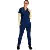 Healing Hands Women’s Underscrub Soft Knit Melissa Longsleeve Scrub Tee with Breathable & Easy Care Fabric 5047(Canary)