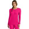 Healing Hands Women’s Underscrub Soft Knit Melissa Longsleeve Scrub Tee with Breathable & Easy Care Fabric 5047(Carnation Pink – 2 Pack)