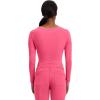 Healing Hands Women’s Underscrub Soft Knit Melissa Longsleeve Scrub Tee with Breathable & Easy Care Fabric 5047(Carnation Pink)