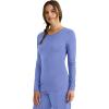 Healing Hands Women’s Underscrub Soft Knit Melissa Longsleeve Scrub Tee with Breathable & Easy Care Fabric 5047(Ceil – 2 Pack)