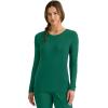 Healing Hands Women’s Underscrub Soft Knit Melissa Longsleeve Scrub Tee with Breathable & Easy Care Fabric 5047(Hunter – 2 Pack)