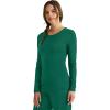 Healing Hands Women’s Underscrub Soft Knit Melissa Longsleeve Scrub Tee with Breathable & Easy Care Fabric 5047(Hunter – 2 Pack)
