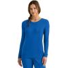 Healing Hands Women’s Underscrub Soft Knit Melissa Longsleeve Scrub Tee with Breathable & Easy Care Fabric 5047(Royal – 2 Pack)