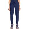 Healing Hands Joggers Scrub Pants for Women Mid-Rise Bottoms with Bekah Drawstring HH155(Navy)
