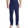Healing Hands Men’s Scrubs Zip Fly Drawstring Scrub Pant with 4 Pockets HH154(Navy)