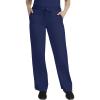 Healing Hands Taylor Women’s Pants Mid Rise with 2 Pockets & Back Elastic Waistband 9095(Navy)