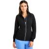 Healing Hands Womens Scrub Jacket 2 Pocket HH360 5067 Carly Zip Up Stylish Women Jacket