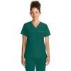 Healing Hands Women’s Tops V-Neck Scrub Top Tuck-in with Welt Chest Pocket HH755(Hunter)