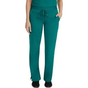 Healing Hands Taylor Women’s Pants Mid Rise with 2 Pockets & Back Elastic Waistband 9095(Hunter)