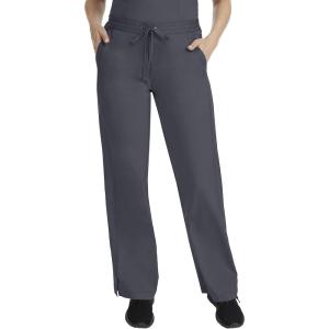 Healing Hands Taylor Women’s Pants Mid Rise with 2 Pockets & Back Elastic Waistband 9095(Pewter)