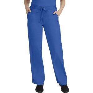 Healing Hands Taylor Women’s Pants Mid Rise with 2 Pockets & Back Elastic Waistband 9095(Royal)