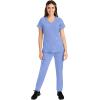 Healing Hands Jogger Scrubs for Women 7 Pocket HH360 Women’s 9154 Nikki Womens Joggers with Drawstring(Ceil)