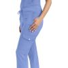 Healing Hands Jogger Scrubs for Women 7 Pocket HH360 Women’s 9154 Nikki Womens Joggers with Drawstring(Ceil)