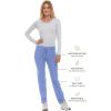 Healing Hands Jogger Scrubs for Women 7 Pocket HH360 Women’s 9154 Nikki Womens Joggers with Drawstring(Ceil)