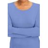 Healing Hands Mackenzie Women’s Underscrub, Long Sleeve Tee with Thumbholes, Modern Fit Undershirt- 5051(Ceil)