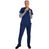 Healing Hands Mackenzie Women’s Underscrub, Long Sleeve Tee with Thumbholes, Modern Fit Undershirt- 5051(Heather Grey)