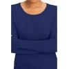 Healing Hands Mackenzie Women’s Underscrub, Long Sleeve Tee with Thumbholes, Modern Fit Undershirt- 5051(Navy – 2 Pack)