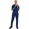 Healing Hands Mackenzie Women’s Underscrub, Long Sleeve Tee with Thumbholes, Modern Fit Undershirt- 5051(Pewter)