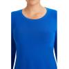 Healing Hands Mackenzie Women’s Underscrub, Long Sleeve Tee with Thumbholes, Modern Fit Undershirt- 5051(Royal – 2 Pack)