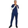 Healing Hands Mackenzie Women’s Underscrub, Long Sleeve Tee with Thumbholes, Modern Fit Undershirt- 5051(White)