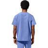 Healing Hands Men’s Scrub Top Steven Top with 3 Pockets, Moisture Wicking, 360° Stretch & Recycled Fibers – 2382(Ceil)