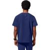 Healing Hands Men’s Scrub Top Steven Top with 3 Pockets, Moisture Wicking, 360° Stretch & Recycled Fibers – 2382(Navy)