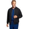 Healing Hands Samuel Bomber Jacket 6 Pockets, Moisture Wicking, 360° Stretch & Recycled Fibers – 5350(Black)