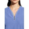 Healing Hands Scrub Top for Women Sonia Top with 3 Pockets Moisture Wicking, 360° Stretch & Recycled Fibers – 2274(Ceil)