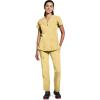 Healing Hands Scrub Top for Women Sonia Top with 3 Pockets Moisture Wicking, 360° Stretch & Recycled Fibers – 2274(Sunray Yellow)